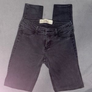 black hollister jeans